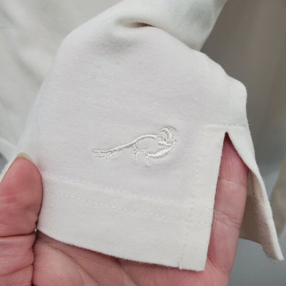 Columbia‎ River Resort Cream Crew Neck Stretch Long Sleeve Active Outdoor Top L - Picture 2 of 7